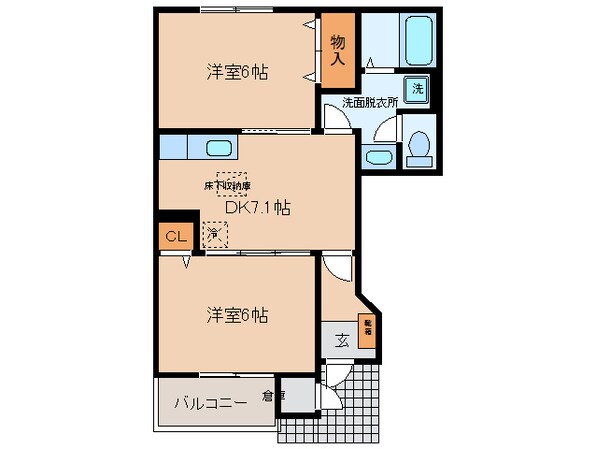 西尾駅 バス12分  矢田小前下車：停歩9分 1階の物件間取画像